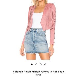 ISO NBD x Naven Rylan Fringe Jacket in Small